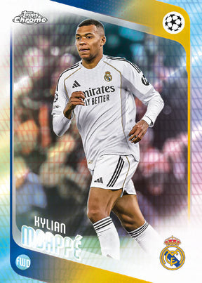 2025-26 Topps Chrome UEFA Club Competitions - Jumbo Box