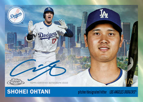2025 Topps Chrome Platinum Baseball Hobby Box