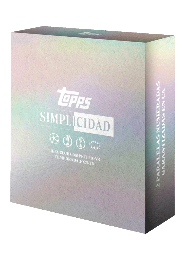 2025-26 Topps UEFA Club Competitions Simplicidad Box