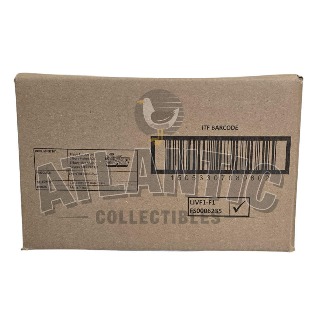 2025-26 Topps Liverpool Focus Team Set Box