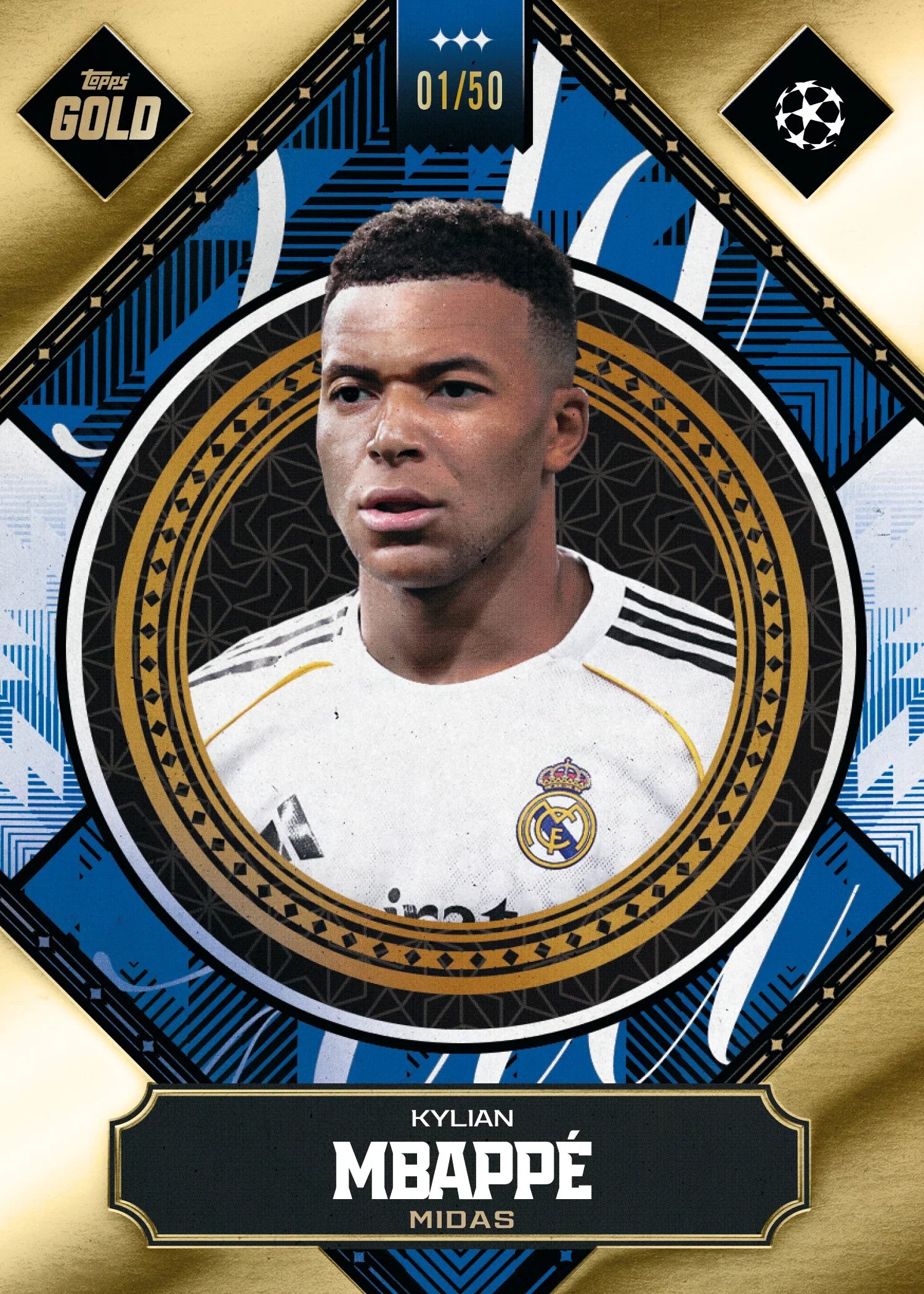 2025-26 Topps UEFA Club Competitions Gold Box