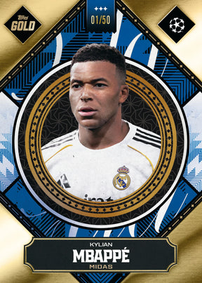 2025-26 Topps UEFA Club Competitions Gold Box