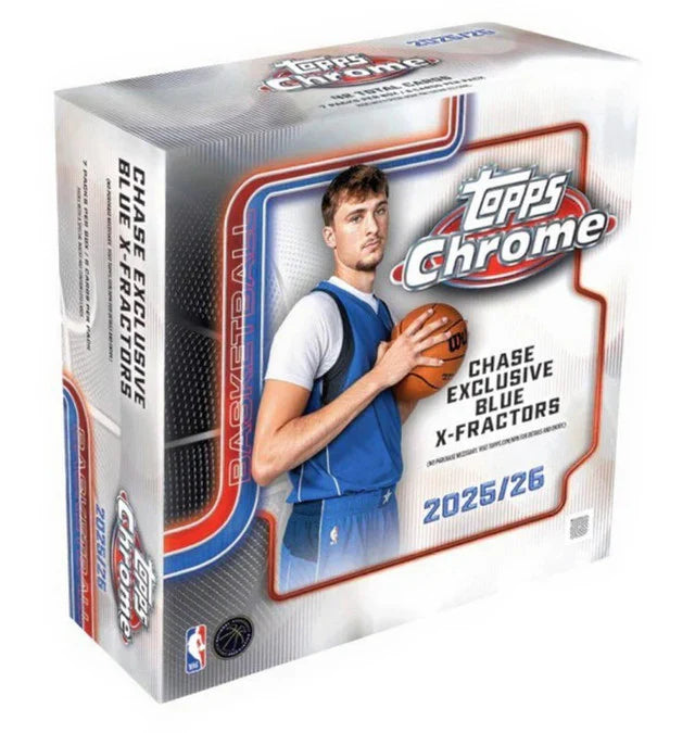 2025-26 Topps Chrome Basketball Mega Box