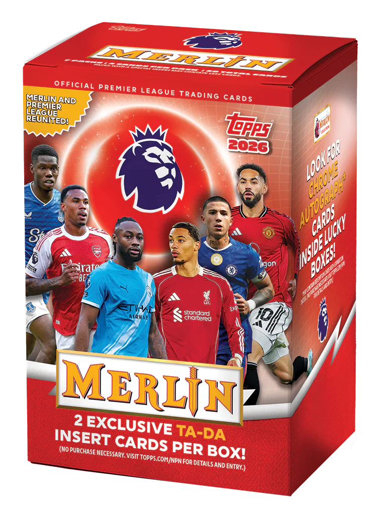 2026 Topps Merlin Premier League - Blaster Box