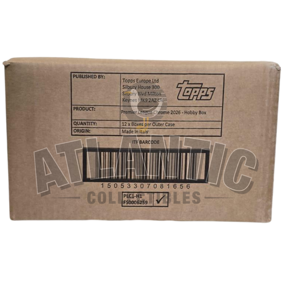 2026 Topps Chrome Premier League - Hobby Box