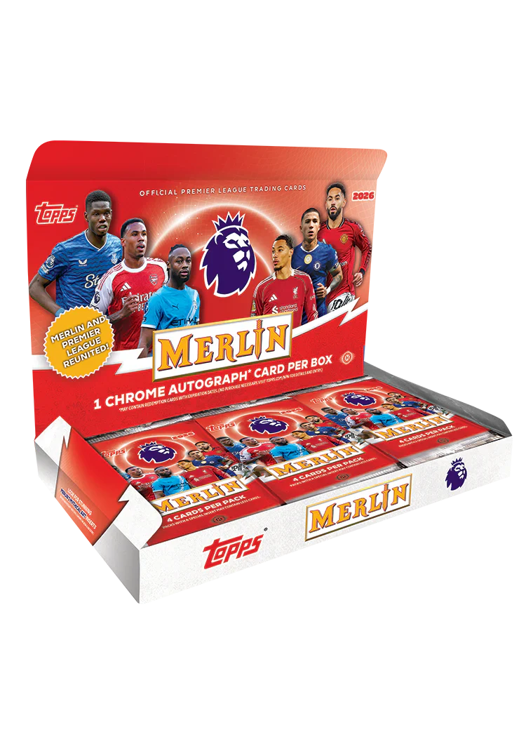2026 Topps Merlin Premier League - Hobby Box