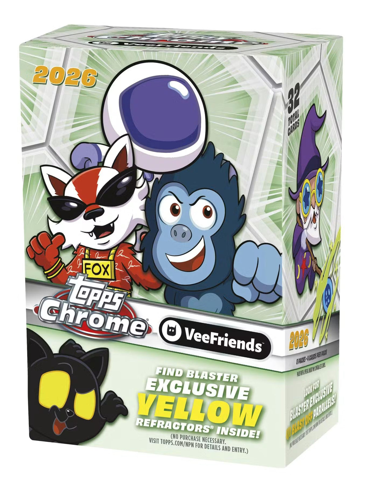 2026 Topps VeeFriends Chrome Blaster 40-Box Case