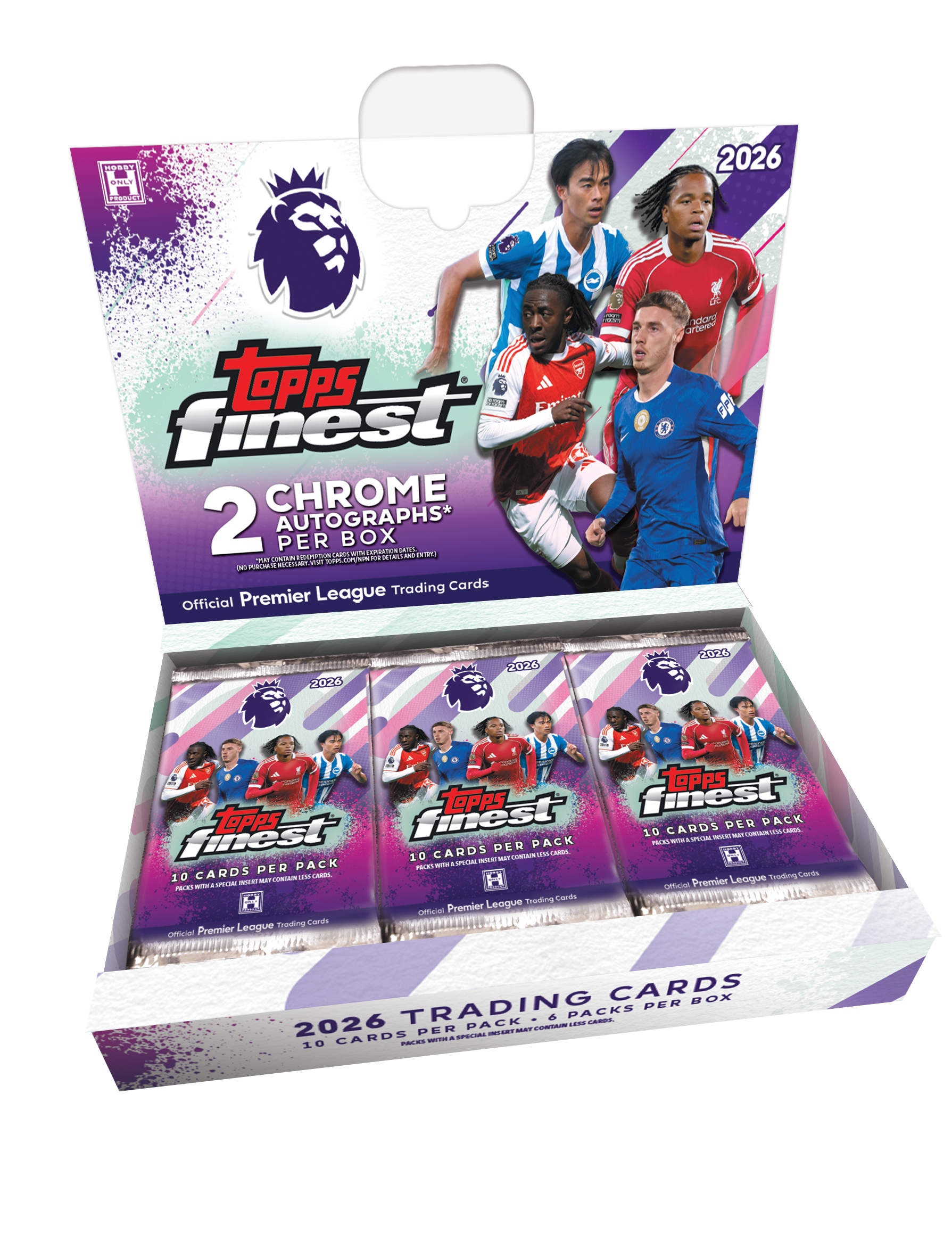 2026 Topps Finest Premier League - Hobby Box
