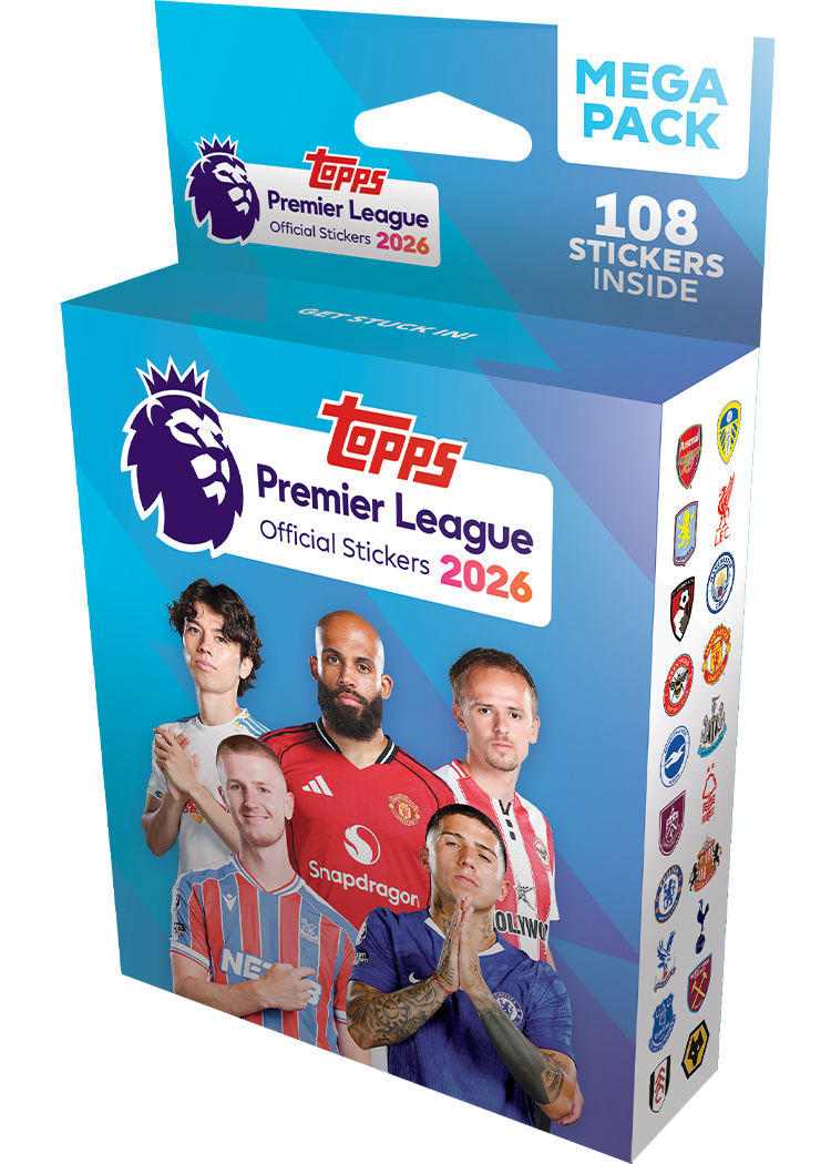 Premier League Stickers 2026 - Mega Pack