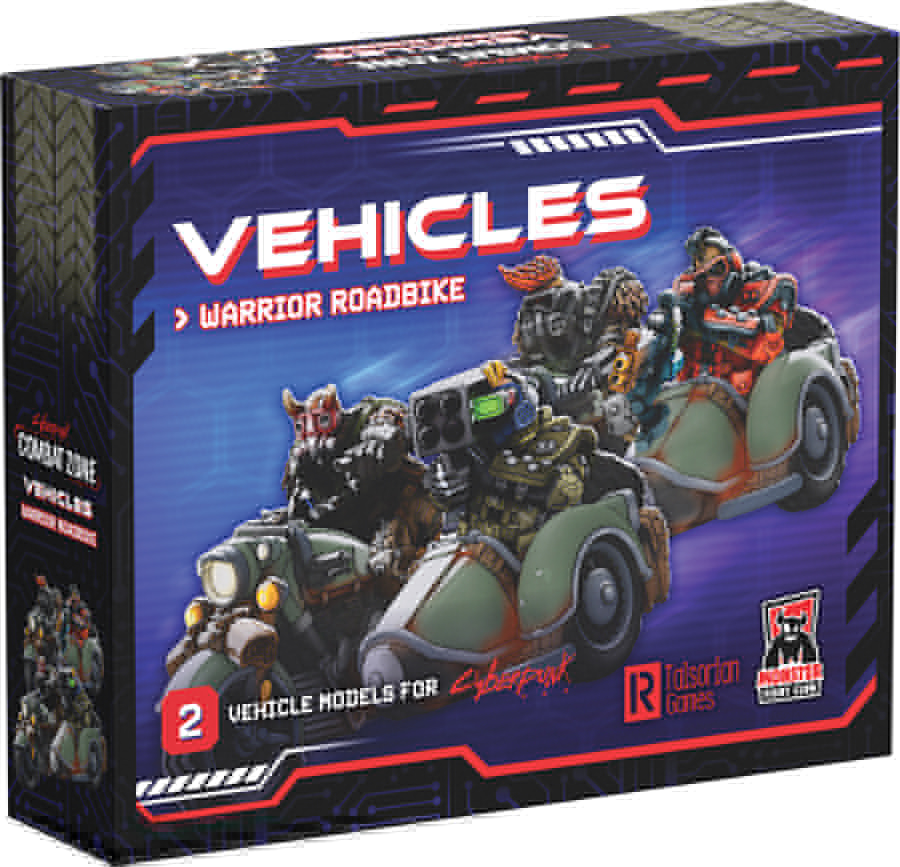 Cyberpunk RED: Combat Zone - Warrior Roadbike (PREORDER - Release Date June 26)