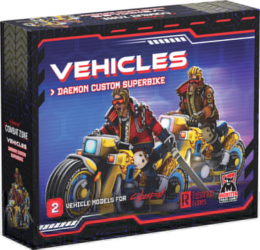 Cyberpunk RED: Combat Zone - Daemon Custom Superbike (PRE-ORDER - Release Date: June 26, 2026)