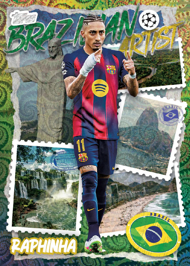 2025-26 Topps UEFA Club Competitions Carnaval Hobby Box