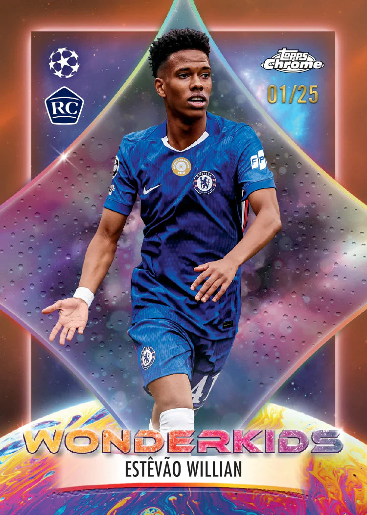 2025-26 Topps Chrome UEFA Club Competitions - Jumbo Box