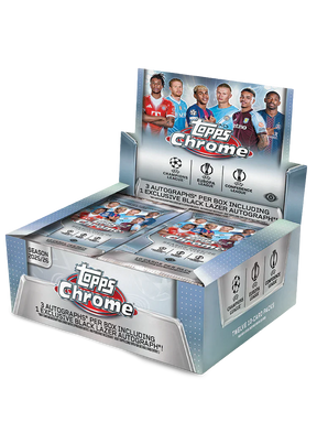 2025-26 Topps Chrome UEFA Club Competitions - Jumbo Box