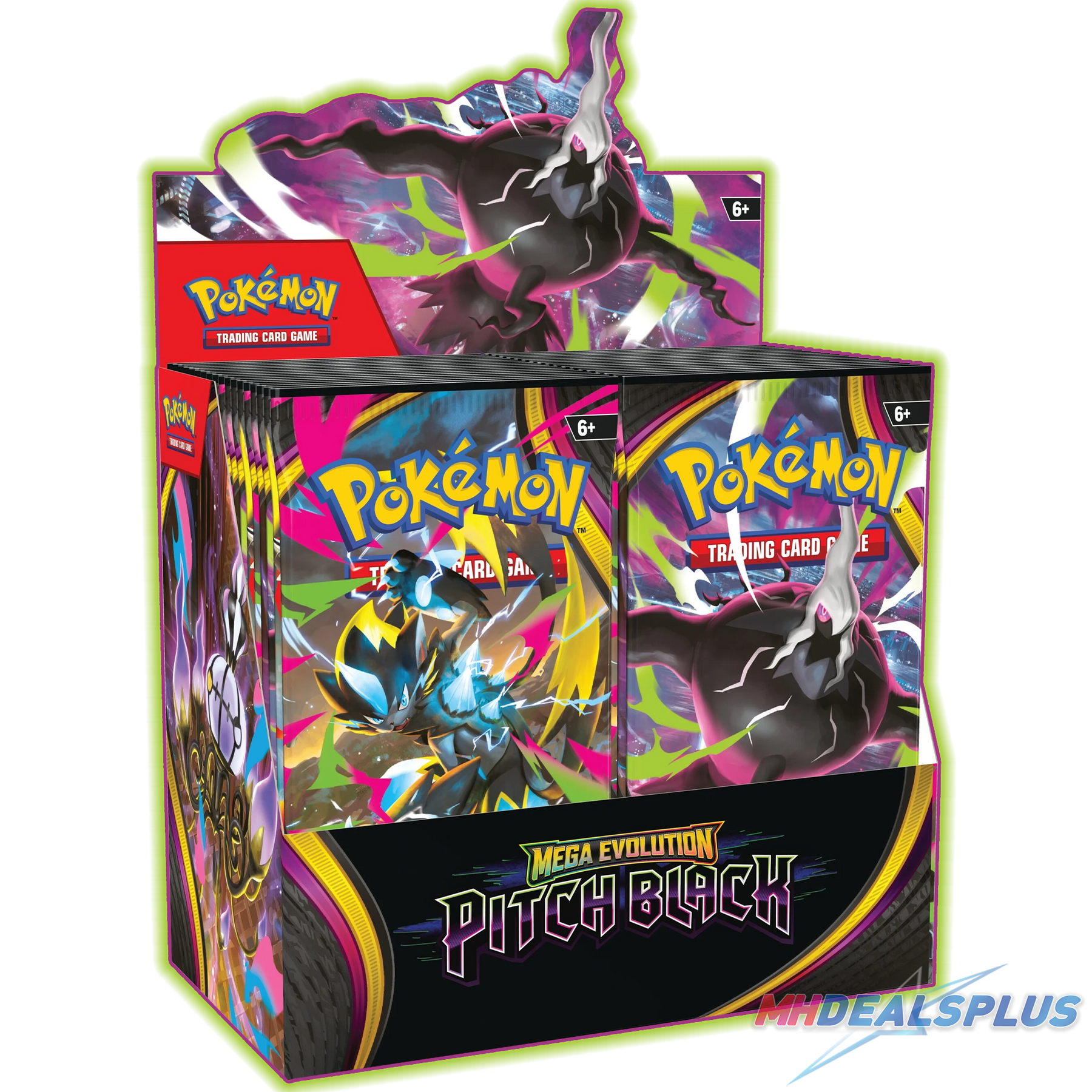 (Pre-Order) Pokemon Pitch Black Booster Box Sealed Case