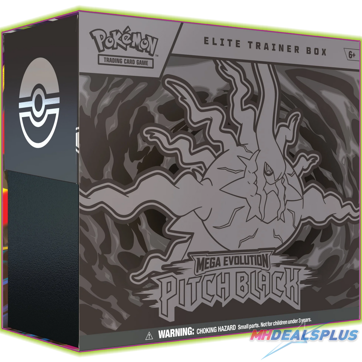 (Pre-Order) Pokemon Pitch Black Elite Trainer Box Sealed Case
