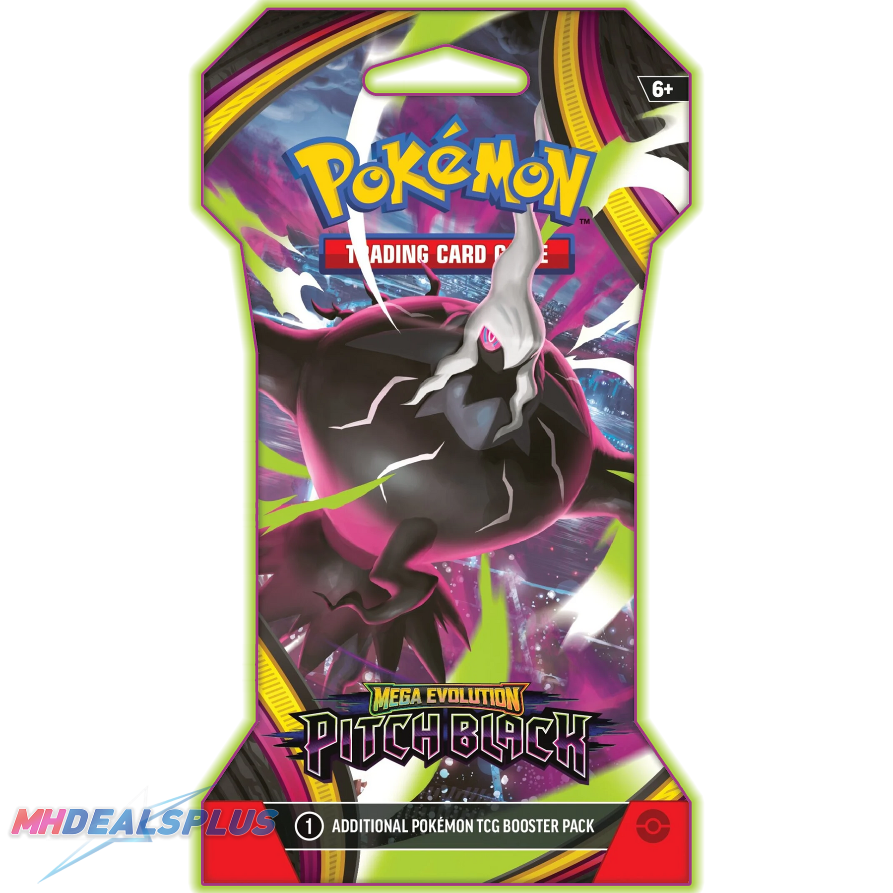 (Pre-Order) Pokemon Pitch Black Sleeved Booster Pack
