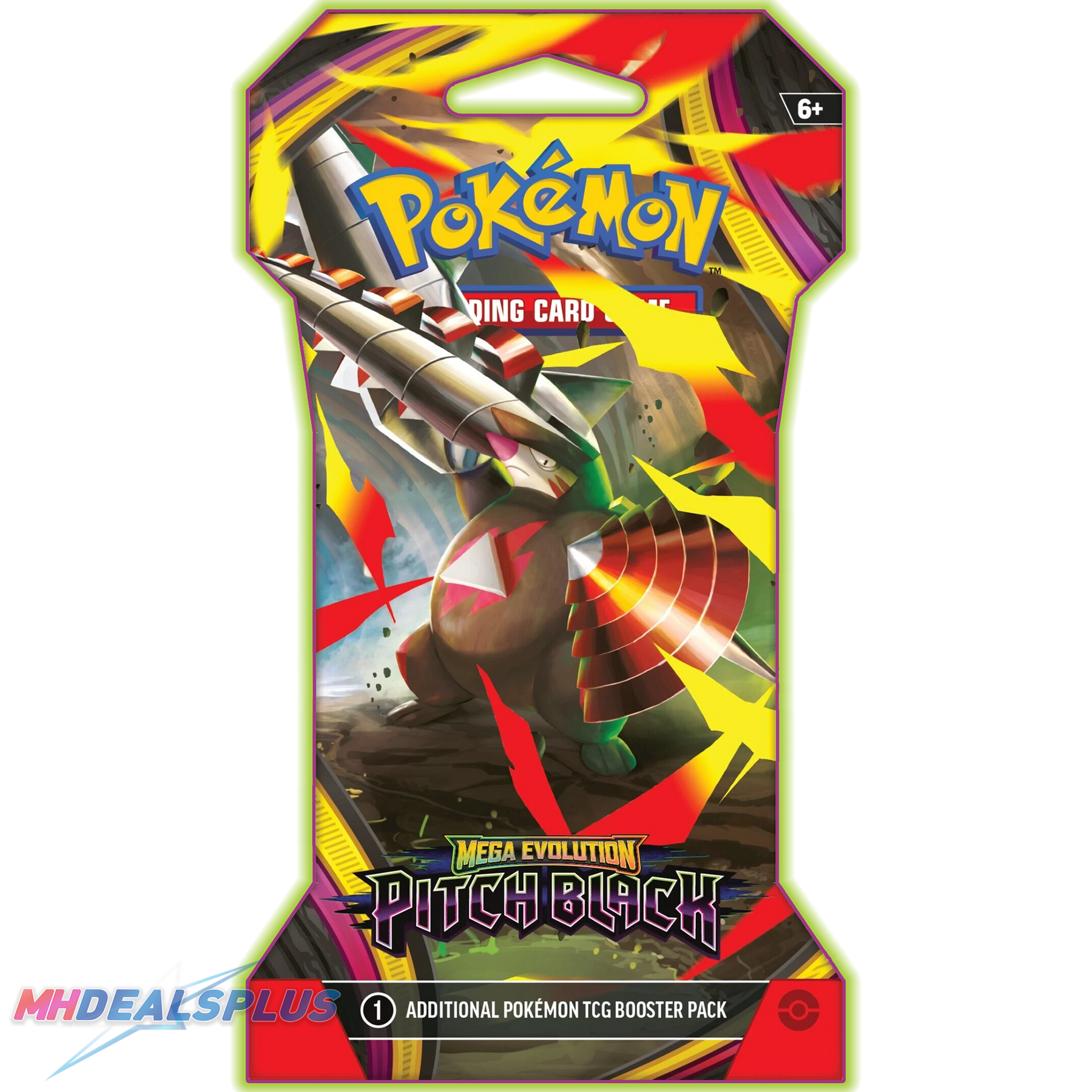 (Pre-Order) Pokemon Pitch Black Sleeved Booster Pack