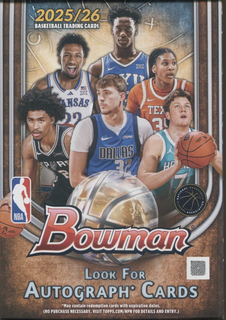 2025-26 Bowman Basketball Hanger Box