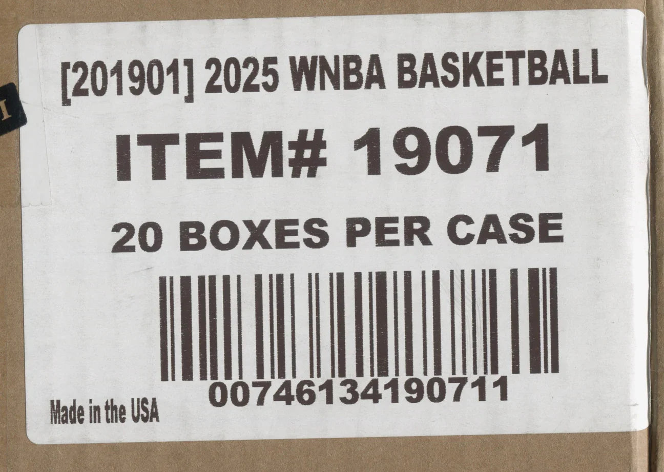 2025 Panini Select WNBA Basketball Hobby Blaster 20-Box Case
