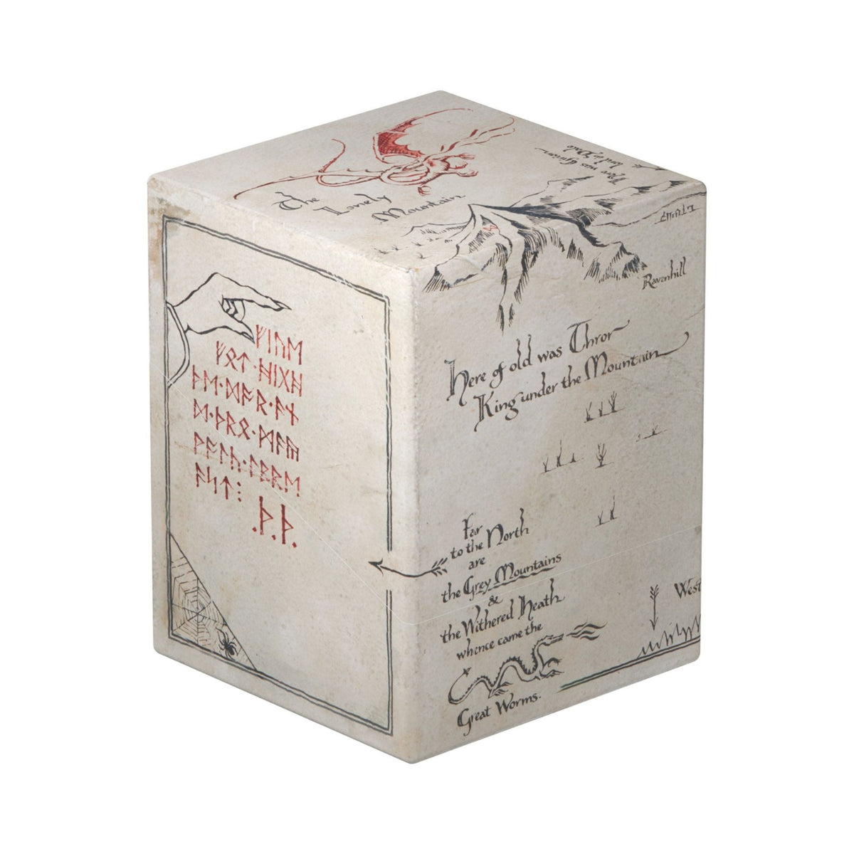 Ultimate Guard The Hobbit RTE Boulder 100+ Thror's Map Deck Box (PRE-ORDER - Release Date: July 28, 2026)