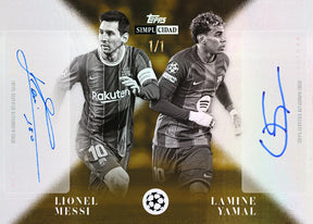 2025-26 Topps UEFA Club Competitions Simplicidad Box