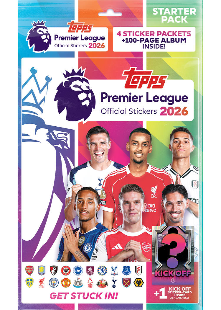 Premier League Stickers 2026 - Standard Starter Pack