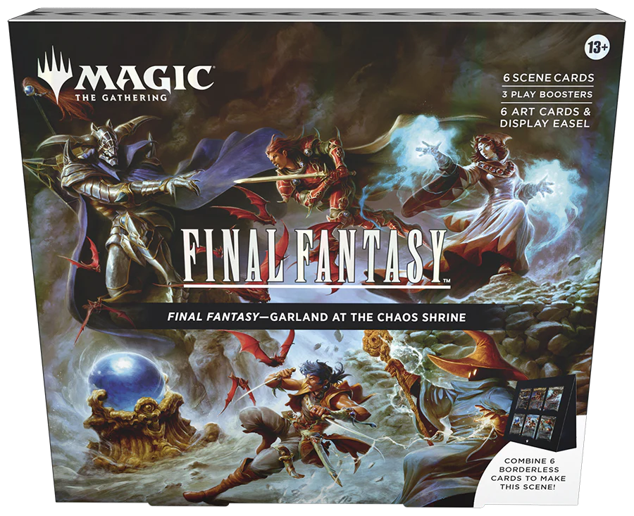 FINAL FANTASY - Scene Box (Garland at the Chaos Shrine)