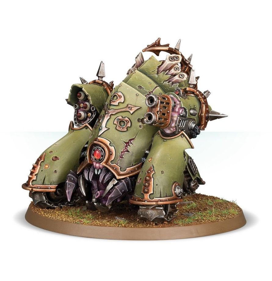 Warhammer 40,000 Death Guard Myphitic Blight-hauler Multipart Plastic Kit – Daemon Engine Vehicle Miniature for Tabletop Wargaming & Collectors Model Kit