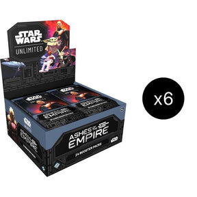 Star Wars Unlimited Ashes of the Empire Booster Box Case (PRE-ORDER)