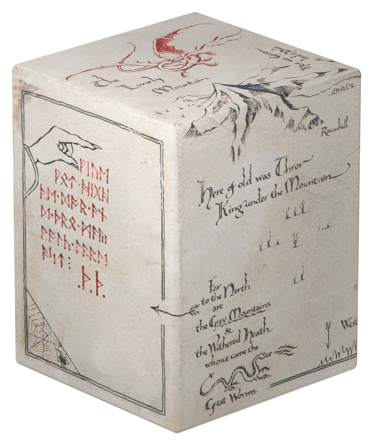 Ultimate Guard The Hobbit RTE Boulder 100+ Thror's Map Deck Box (PRE-ORDER - Release Date: July 28, 2026)