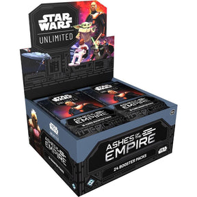 Star Wars Unlimited Ashes of the Empire Booster Box Display (PRE-ORDER - Release Date: July. 31, 2026)