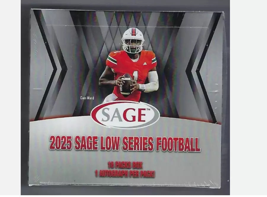2025 Sage Football Low Series Hobby Box Pick Your Pack
