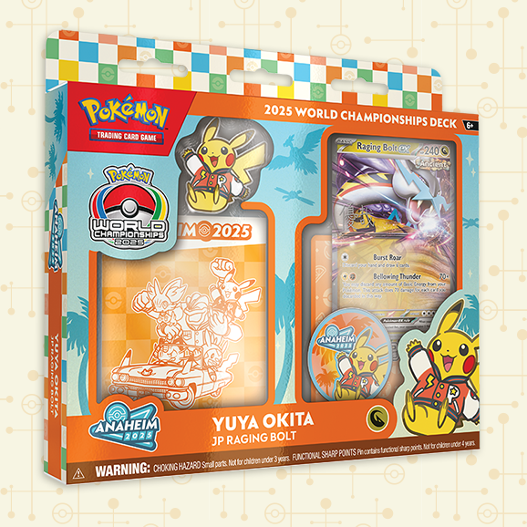 03-en 2025 Pokemon TCG World Championship Deck Box