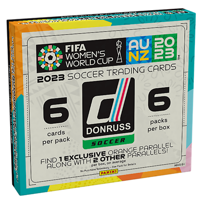 2023 Panini Donruss FIFA Women's World Cup Soccer Hobby Blaster Box