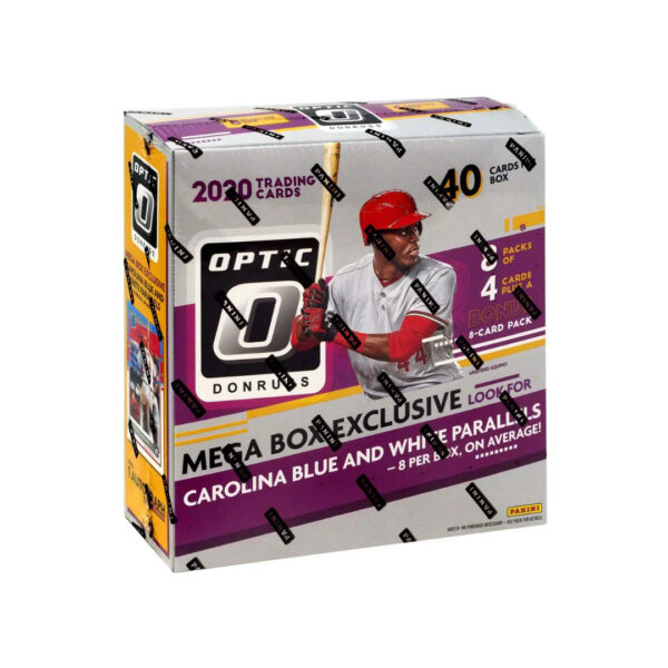 2020donrussopticbbmega 2020 Panini Donruss Optic Baseball Mega Box