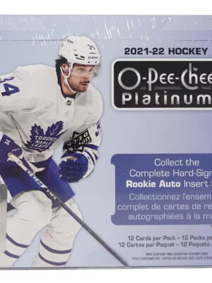 2021-22HockeyO-Pee-CheePlatinumbox 2021/22 O-Pee-Chee Platinum Hockey Hobby Box