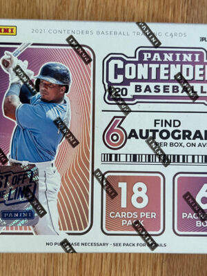 2021 Panini Contenders Baseball Hobby Box
