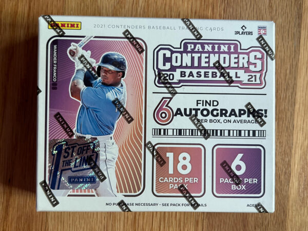 2021PaniniContendersBaseballHobbyBox 2021 Panini Contenders Baseball Hobby Box
