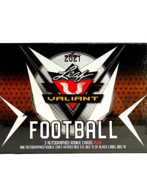2021leafvaliantfootball 2021 Leaf Valiant Football Hobby Box