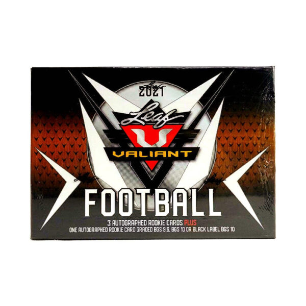 2021leafvaliantfootball 2021 Leaf Valiant Football Hobby Box