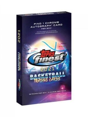 2021toppsfinestbasketballhobbybox 2021/22 Topps Finest Basketball Hobby Box