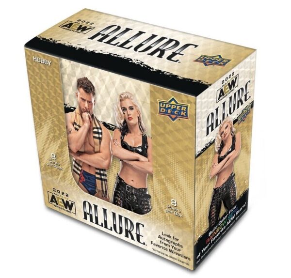 2022AEWAllure 2022 Upper Deck AEW Allure Wrestling Hobby Box