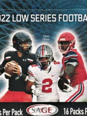 2022lowseriesfootball 2022 Sage Hit Low Series Football Hobby Box