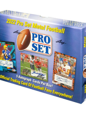 2022prosetmetalfootball-1 2022 Pro Set Metal Football Hobby Box