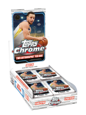2024-25toppschromehobbybk-1 2024/25 Topps Chrome Basketball Hobby Box