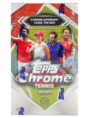 2024ToppsChromeTennisHobbyBox 2024 Topps Chrome Tennis Hobby Box