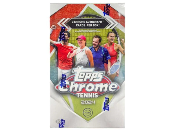 2024ToppsChromeTennisHobbyBox 2024 Topps Chrome Tennis Hobby Box