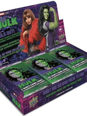 2024UpperDeckMarvelStudiosSheHulkAttorneyAtLawHobbyBox1 Marvel Studios She-Hulk Hobby Box
