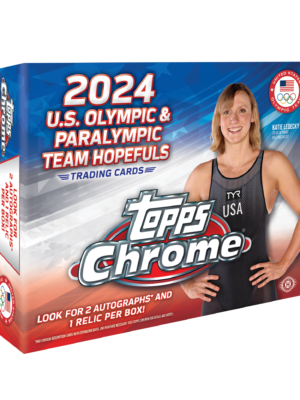 2024toppsolympic 2024 Topps Chrome US Olympic & Paralympic Team Hopefuls Hobby Box